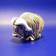Vintage Artesania Rinconada? ,water buffalo, unsigned, handmade and pain... - $14.00 CAD