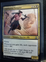 Cliffhaven Vampire Magic The Gathering Oath Of Gatewatch MTG 153 Vampire... - $5.97