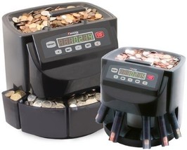 Coin Sorter And Wrapper Bank Automatic Digital Money Counter Commercial Machine - £186.22 GBP