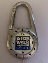 Aids Walk San Francisco 2002 Watch Backpack Belt Carabiner Fob - £15.81 GBP