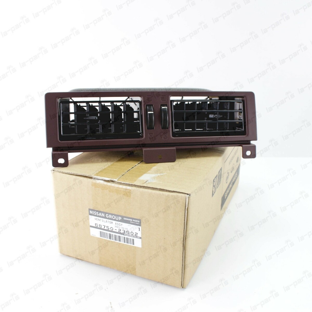 NEW GENUINE NISSAN 1987-92 PATHFINDER RED CENTER A/C VENT GRILLE 68750-2... - $116.26