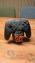 Donkey Kong Barrel Nintendo Switch Pro Controller Stand Holder Display Dock - $16.65