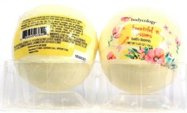2 Bodycology Beautiful Blossoms Bath Bombs with Blossom and Petal Centers 5.65oz