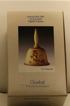 Collectible M J Hummel Eighth Edition Annual Bell 1985 in bas-relief Goebel - $16.64