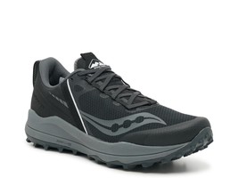 Men&#39;s Saucony Xodus Ultra Running Shoes, S20734-05 Multi Sizes Black/Charcoal - £120.88 GBP