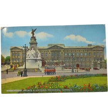 1959 Vintage Postcard of Buckingham Palace &amp; Victoria Memorial, London, 1602 - £7.96 GBP