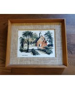 Vintage MCM Mark Coomer &quot;Washington Square&quot; Framed Serigraph 16&quot; x 19&quot; - $2,191.01 MXN