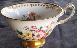 Fabulous Royal Chelsea English Bone China Footed Teacup - Pattern 4743 - PRETTY - £19.41 GBP