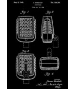 1949 - Shure Microphone - C. Karstadt - Patent Art Poster - £7.98 GBP