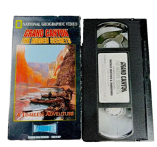 National Geographic Video VHS Grand Canyon Hidden Secrets Timeless Adven... - £11.77 GBP