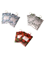 2 Pack Large Hanging Closet Sachet 9&quot; x 6.75&quot; with Metal Hanger and Bow - $9.55 CAD