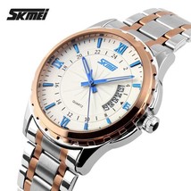 Watches Men Brand Watch Men Full Steel Wristwatches Casual Clock Relogio Masculi - £39.02 GBP
