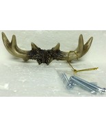 Deer ANTLER Elk ANTLERS Handle Drawer Pull Knob Cabinet Log Cabin / Lodg... - £8.59 GBP