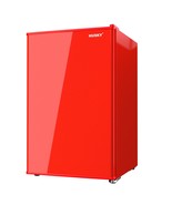 Husky Premium 65L Solid Door 2.3 Cu.ft. Under-Counter Mini Fridge in Red - $683.78 CAD