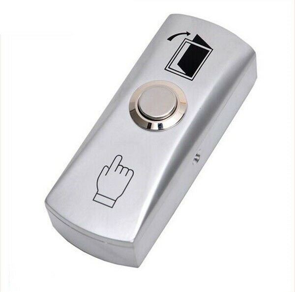 12/24v NO/COM Stainless Steel Release Access Control Exit Push Button Do... - $14.95