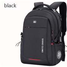 Travel 16 inch Laptop mochila swiss Backpack USB Charging Anti-Theft Business Lu - £88.75 GBP