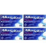 4 PACK Alka Seltzer for headache, hangover and fever x 10 effervescent tablets - $68.00
