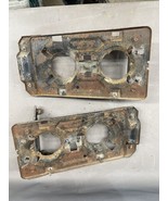 1970 Ford Galaxie Headlight Mounting Support Brackets Mount Bucket Head ... - €111,62 EUR
