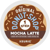 The Original Donut Shop Mocha Latte Keurig K-Cup Pods Flavored Coffee 20 Count - £11.83 GBP