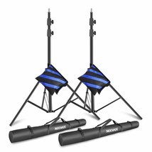 Neewer Light Stands 10 Feet/3 Meters, Pro Heavy Duty Spring Cushioned, All Metal - £129.78 GBP