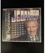 Jeopardy For Sony PlayStation With Case And Book 1998 - $90.40 MXN
