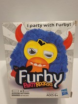 New Hasbro Furby Party Rockers Dark Blue Creature With Horns Collectible Toy NIB - £42.26 GBP