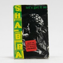 Shabba Ranks Let&#39;s Get It On Cassette Single W/ Hype Sticker - $6.36