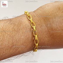 Authenticity Guarantee 
Fine Jewelry 18 Kt Solid Yellow Gold Cuban Link ... - £712.12 GBP