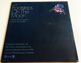  Lp Record Footsteps On The Moon:The Flight Of Apollo 11 1969 Lp Record - £6.37 GBP
