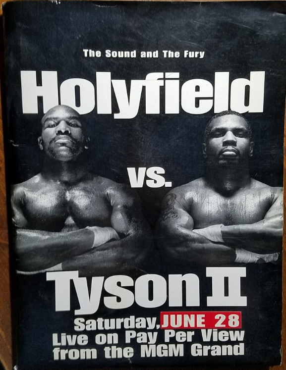 Primary image for HOLYFIELD vs TYSON II June 28 1997 MGM Grand Graden Press Kit
