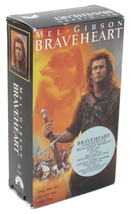 Braveheart Mel Gibson VHS 2 pack 1995 Medieval Color Stereo  - £6.89 GBP