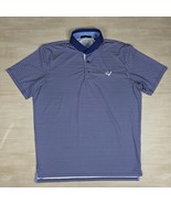 Greyson Golf Polo Shirt Wolf AOP Performance Stretch Size Large - $54.04 CAD