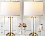 Lamps For Bedrooms Set Of 2, Touch Control Table Lamps With Dual Usb Por... - $135.99