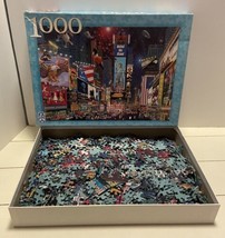 Times Square United 1000 Piece Jigsaw Puzzle Alexanders World USA 783502 - £15.32 GBP