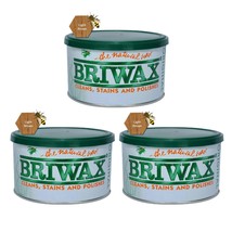 Briwax (Light Brown) Furniture Wax Polish, Cleans, Stains, and Polishes,... - €58,78 EUR