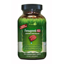 Irwin Naturals Fenugreek RED, 60 Liquid Softgels - $32.99