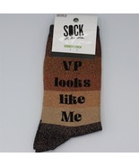 V.P. Looks Like Me Womens Crew Socks Sock It To Me Size 5-10 - £8.17 GBP