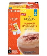 60/PACK - Gevalia Pumpkin Spice Latte K-Cup Pods &amp; Froth Packets BULK PA... - $539.82 MXN