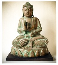 Escultura de buda. Figura de buda orando. Buda orando. - $2,441.77 MXN