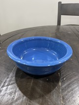 Homer Laughlin Fiesta 8 1/4&quot; Vegetable Serving Bowl Lapis Blue USA by HLC - $29.69