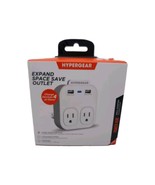 Multi Plug Outlet Extender With 2 USB-A Ports, 2 Outlets Wall Plug - $12.86