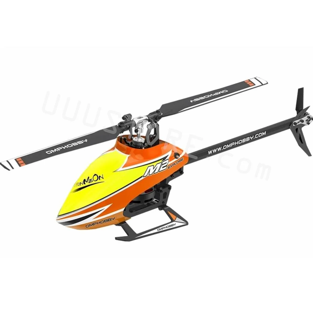 OMPHOBBY M2 EXPLORE 6CH 3D Flybarless Dual Brushless Motor Direct-Drive RC - £409.07 GBP+
