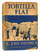 John Steinbeck TORTILLA FLAT  1st Edition 1st Printing  rare  in a jacket - £8,938.13 GBP