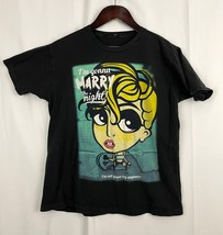  Lady Gaga Marry The Night 2013 Tour Slim Fit T-shirt LARGE Born This Wa... - £15.81 GBP