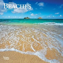 2023 Beaches 7x7 16-Month Mini Wall Calendar - $9.99
