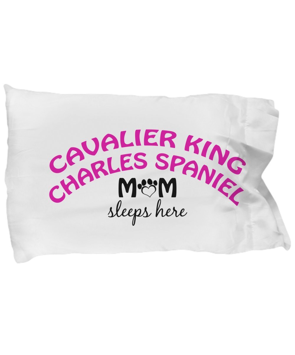 Cavalier King Charles Spaniel Mom and Dad Pillow Cases (Mom) - $9.75