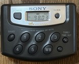 Sony Walkman SRF-M37W Portable AM/FM Weather Band Radio with Belt Clip T... - $39.55