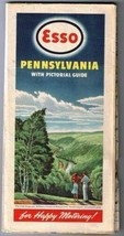 Pennsylvania Esso Roadmap 1947 - $4.94