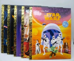 Star Wars :  Little Golden Book Library Hardcover  5 Books in Set - £14.00 GBP