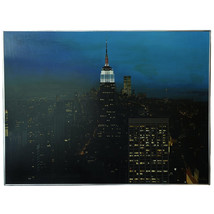 1980&#39;s New York City Cityscape with twin Towers by Listed Artist Ron Balaban - $3,252.15